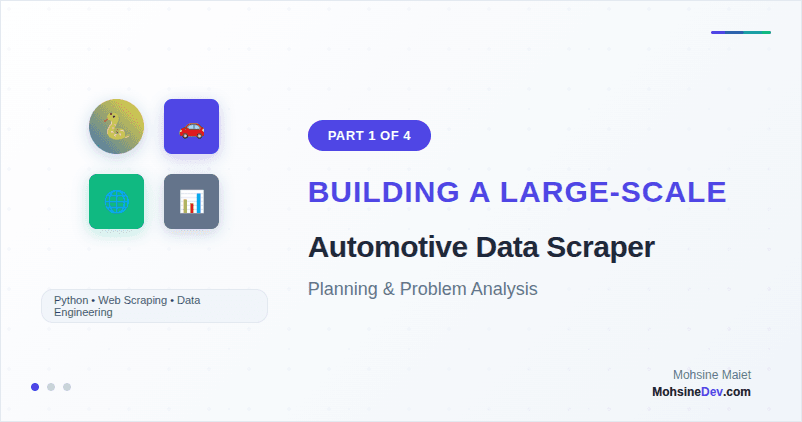 Building Large-Scale Automotive Data Scraper